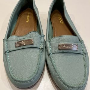 NWOB Coach Fredrick Leather Mint A5175 Loafers